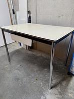 Table de cuisine robuste 110 x 70 x 75 cm H, Comme neuf, 100 à 150 cm, Rectangulaire, Autres essences de bois