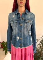 Denim jacket Esprit used look (size S/M) new, Blauw, Nieuw, Ophalen of Verzenden, Maat 36 (S)