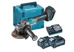 Haakse slijper Makita 40 volt 125mm, Ophalen, Zo goed als nieuw, Haakse handslijpmachine