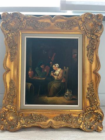 Reproductie Duet van David Teniers de Jonghe. beschikbaar voor biedingen