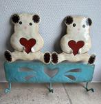 Portemanteau Oursons, Maison & Meubles, Enlèvement ou Envoi, Comme neuf, Métal, Portemanteau enfant