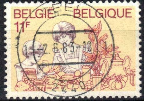 Belgie 1983 - Yvert/OBP 2087 - De Vrouw (ST), Timbres & Monnaies, Timbres | Europe | Belgique, Affranchi, Envoi