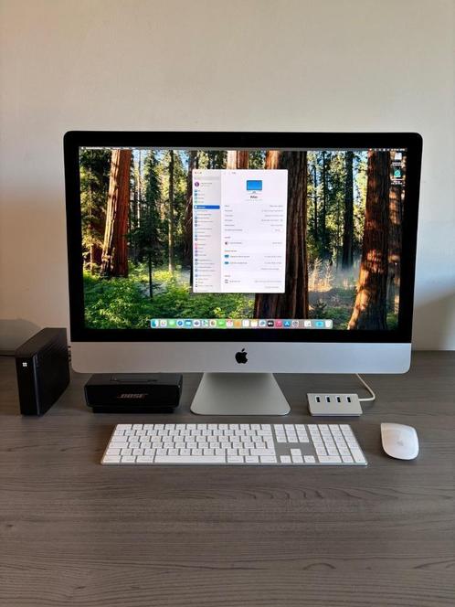 iMac Retina 5K, 27-inch, 2019 - ALS NIEUW ! ! !, Computers en Software, Apple Desktops, Zo goed als nieuw, iMac, HDD en SSD, 3 tot 4 Ghz