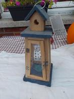 Lantaarn theelichtje, Ophalen of Verzenden, Zo goed als nieuw, Hout