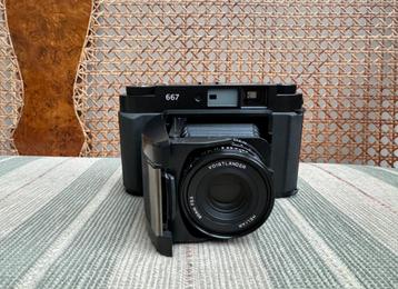 Nieuw Voigtlander Bessa III 667 120 220 Film Camera 6x6 6x7 beschikbaar voor biedingen