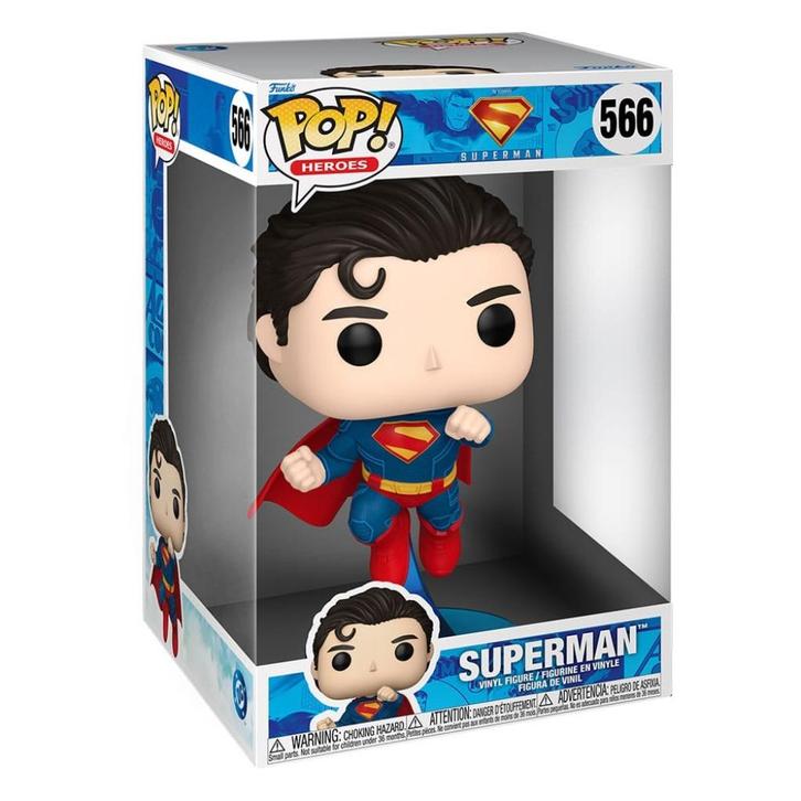 Superman (2025) Super Sized POP! Vinyl Figure Superman 25cm, Collections, Jouets miniatures, Enlèvement ou Envoi