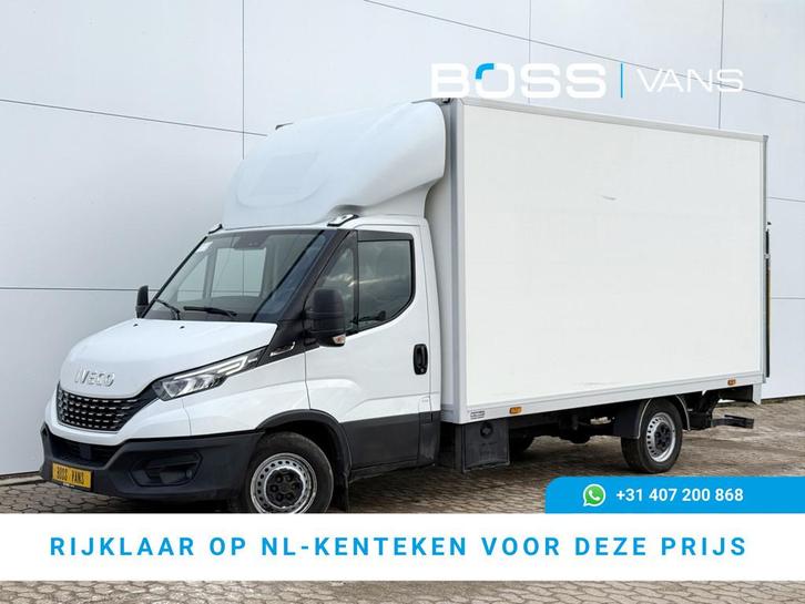 Iveco Daily 35S18 3.0 Laadklep Automaat LED Climate Bakwagen, Auto's, Bestelwagens en Lichte vracht, Bedrijf, Te koop, ABS, Achteruitrijcamera