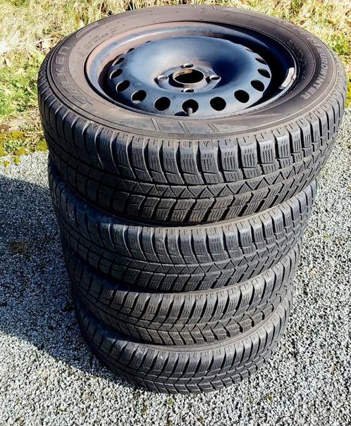 4 jantes et pneus hiver 175/65-14 pour VW Up, Auto-onderdelen, Banden en Velgen, Banden en Velgen, Winterbanden, 14 inch, 175 mm