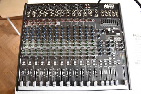 Table mixage Alto Pro Live 1604, Muziek en Instrumenten, Mengpanelen, Zo goed als nieuw, 10 tot 20 kanalen, Microfooningang, Ophalen