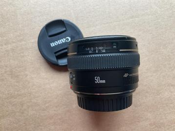 Lens Canon EF 50 mm - nieuwstaat
