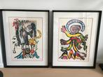 Karel Appel 2 mooie litho’s uit Tantrika II Cobra Art, Ophalen