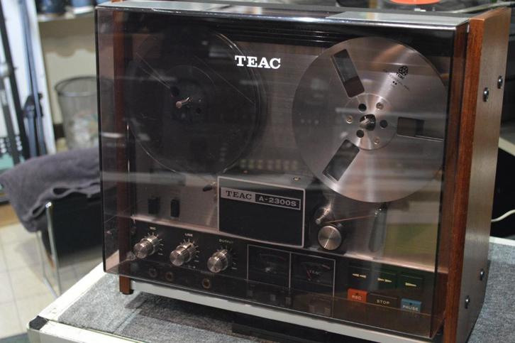 TEAC  A2300S TAPERECORDER, Audio, Tv en Foto, Bandrecorder, Bandrecorder, Met stofkap, Ophalen