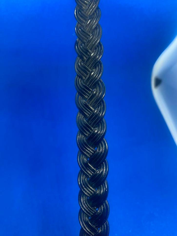 Tresse de rechange bracelet Albanu en poil elephant, Handtassen en Accessoires, Horloges | Heren, Nieuw, Overige merken, Overige materialen