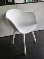 Kuipstoel wit 8, Vijf, Zes of meer stoelen, Kunststof, Modern, Wit