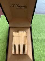 S.T.Dupont Ligne 2 Geel Goudenkleurig Aansteker, Verzamelen, Ophalen, Zo goed als nieuw, Aansteker