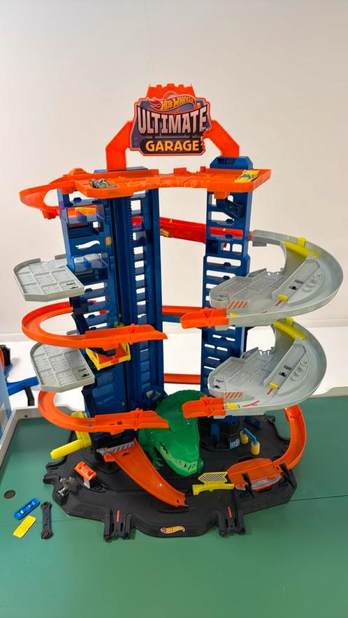 Hot wheels ultimate garage, Kinderen en Baby's, Speelgoed | Racebanen, Zo goed als nieuw, Hot Wheels, Ophalen