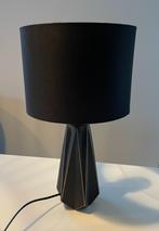 Zwarte tafellamp, Ophalen of Verzenden, Nieuw, Stof, Minder dan 50 cm