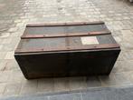 Oude kofferbak / transportbox, Huis en Inrichting, Ophalen of Verzenden, Zo goed als nieuw, Metaal