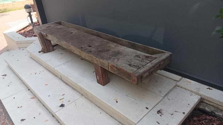 robuuste salontafel, Huis en Inrichting, Tafels | Salontafels, Gebruikt, Ophalen