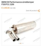 M performance uitlaat f30 n20, Auto-onderdelen, Ophalen, Gebruikt