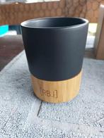 bamboe koffiemokken, Ophalen of Verzenden, Zo goed als nieuw, Keramiek