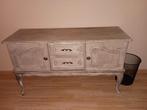 Kast retro 2 schuiven 2 vakken Gepatineerd, Huis en Inrichting, Ophalen