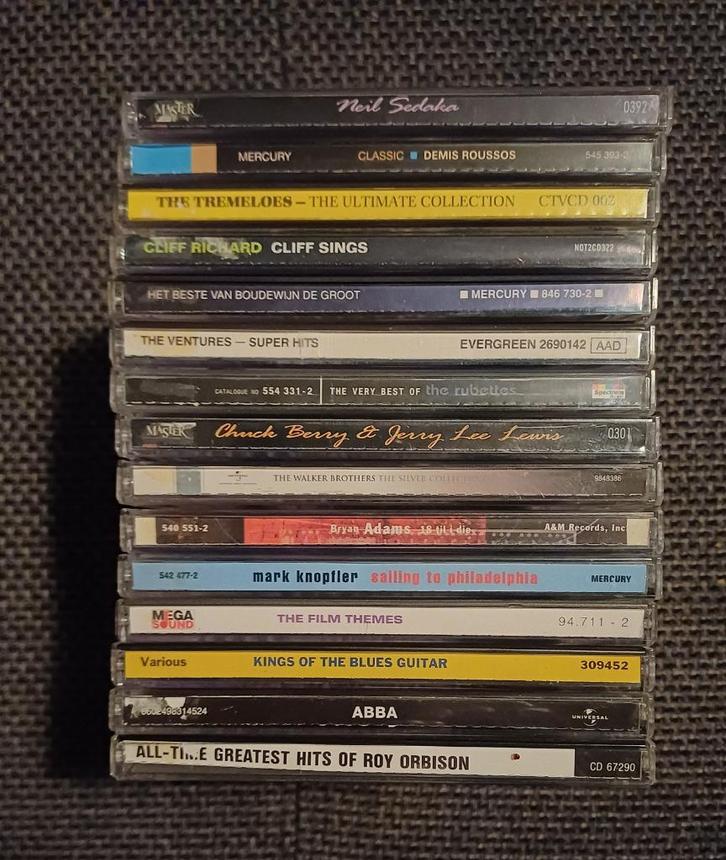 16xCD: pop & rock, Cd's en Dvd's, Cd's | Pop, Zo goed als nieuw, Ophalen of Verzenden