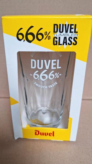 1 Duvel bierglas 6,66%, Ophalen of Verzenden, Zo goed als nieuw, Bierglas