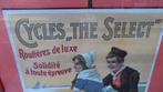 Fietsen The select - reclame poster, Verzamelen, Ophalen of Verzenden