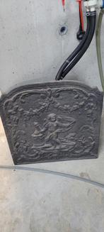 Mooie haardplaat gietijzer, Huis en Inrichting, Haarden, Ophalen, Gebruikt