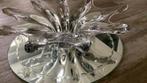Schaal in kristal met bijpassende spiegel, Antiek en Kunst, Antiek | Schalen, Ophalen of Verzenden