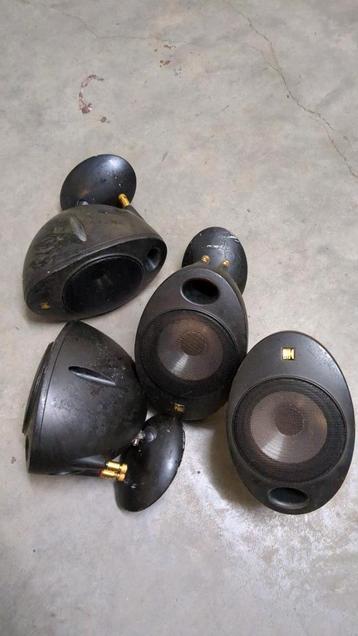 Kef HTS2001 satellite speakers