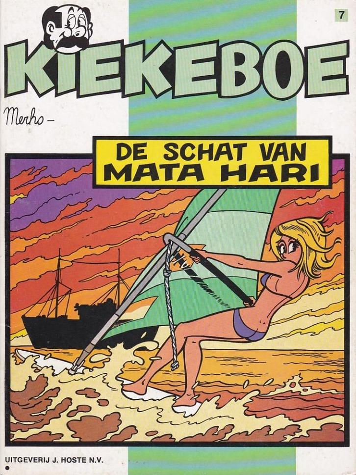 Kiekeboe nr 7 : Mata Hari (Uitgeverij J.Hoste), Boeken, Stripverhalen, Gelezen, Eén stripboek, Ophalen of Verzenden