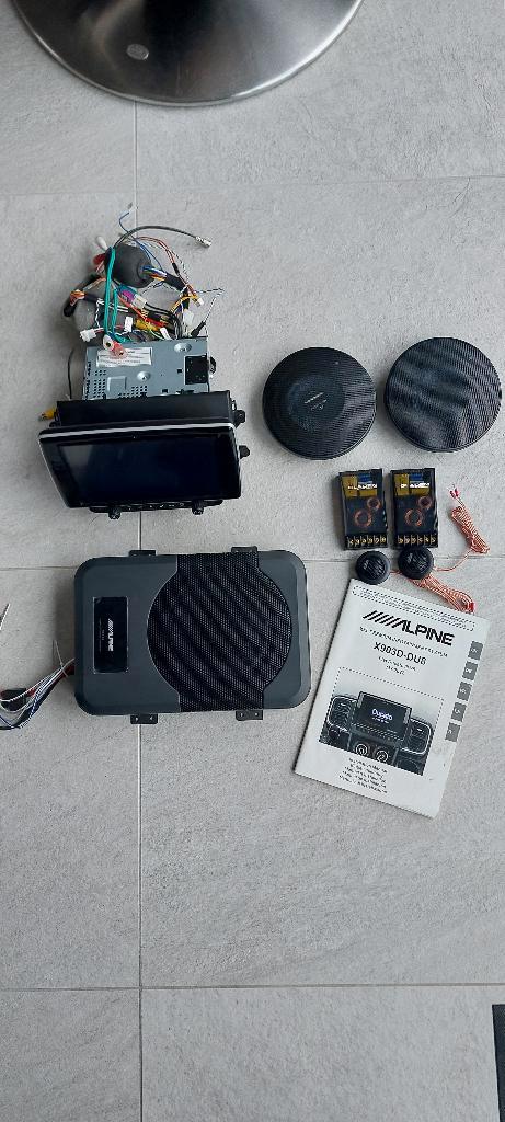 Navigatie infotainment ALPINE voor Fiat Ducato, Caravans en Kamperen, Mobilhomes, Particulier, Fiat, Fiat, Navigatie, Ophalen