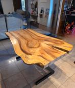 Zeer mooie houten tafel van Suar, Ophalen, 100 tot 150 cm, 50 tot 100 cm, Zo goed als nieuw