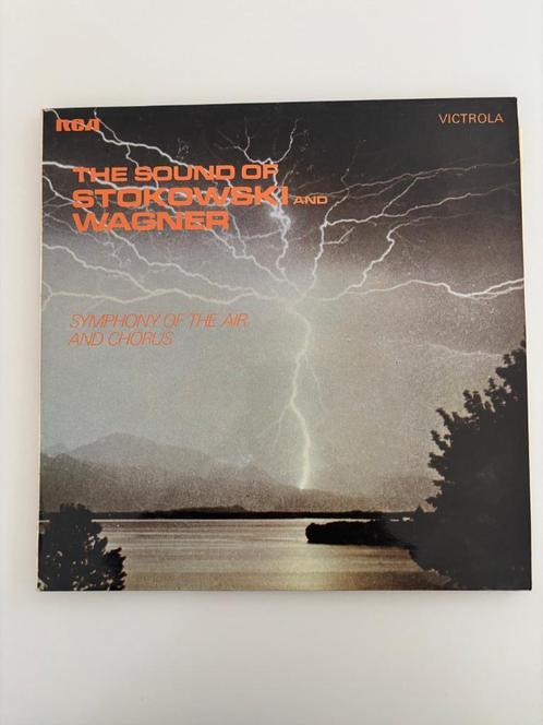 Stokowski Wagner Symphony Of The Air And Chorus 1971, Cd's en Dvd's, Vinyl | Klassiek, Zo goed als nieuw, Romantiek, Orkest of Ballet