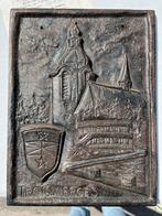 Eglise gietijzeren plaat, Antiek en Kunst, Antiek | Religieuze voorwerpen
