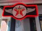 TEXACO reclame NeoN verlichting, Verzamelen, Ophalen of Verzenden, Zo goed als nieuw, Lichtbak of (neon) lamp