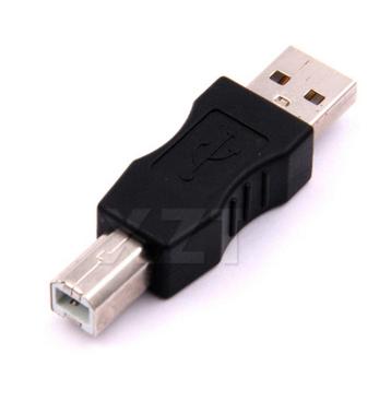 USB-A USB-B 2.0 Koppelstuk Kabel Verbinder Connecter Man-Man beschikbaar voor biedingen