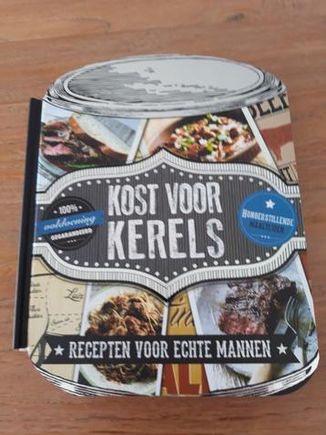 Nieuw kookboek "kost voor kerels" beschikbaar voor biedingen