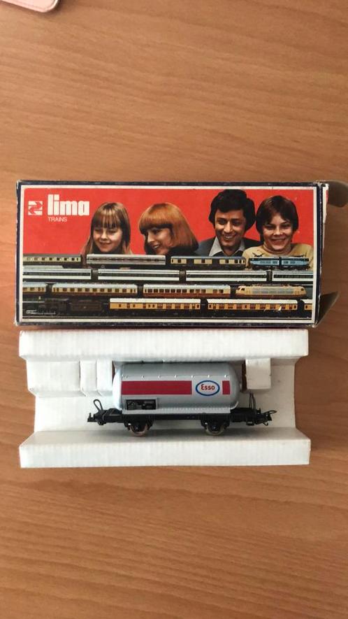 Wagon train Lima Esso, Hobby & Loisirs créatifs, Trains miniatures | HO, Comme neuf, Wagon, Lima, Enlèvement ou Envoi