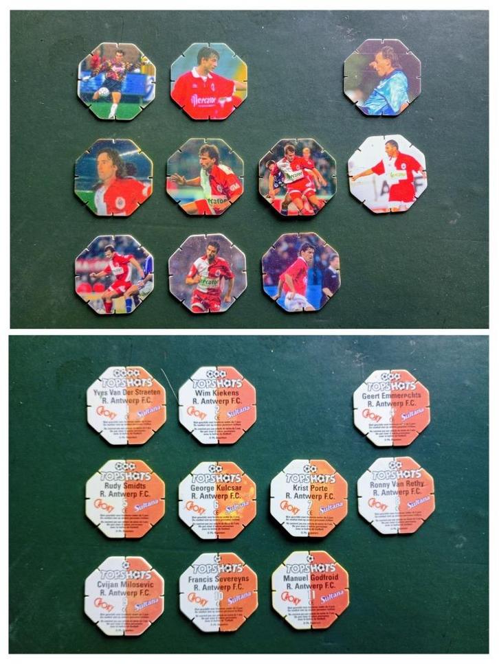 Lot de 200 Croky Topshots / 141 différents + 9 ballons, Verzamelen, Flippo's, Losse flippo's, Ophalen of Verzenden
