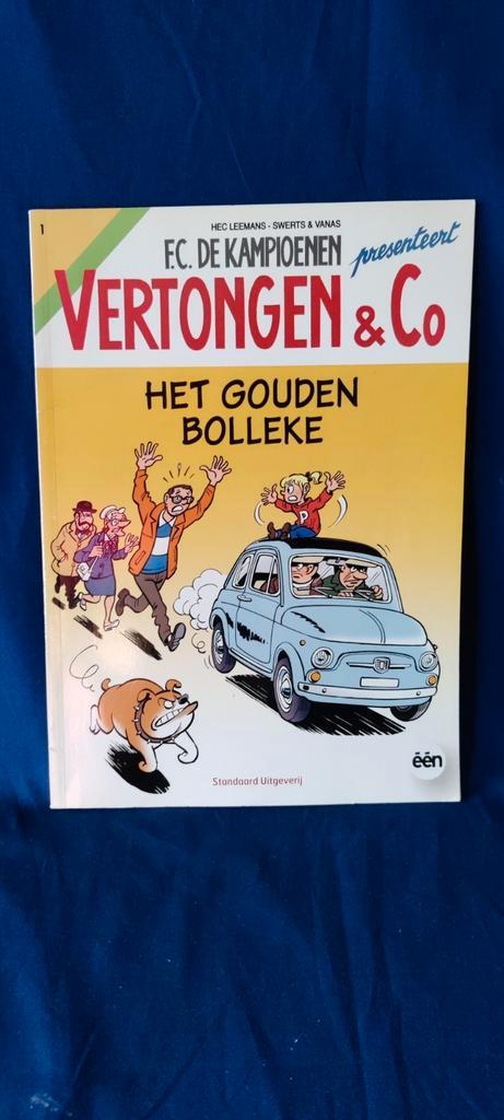 F.C de kampioenen/ Vertongen en co: het gouden bolleke, Livres, BD, Utilisé, Une BD, Enlèvement ou Envoi