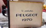 La production PEUGEOT 1970, Livres, Autos | Livres, Peugeot, Utilisé, Enlèvement ou Envoi