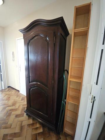 Mooie houten jas- of halkast te koop – Compact en stijlvol! beschikbaar voor biedingen