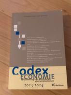 Codex economie (2023-2024), Boeken, Ophalen of Verzenden, Gelezen