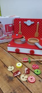 Houten retro keuken, Kinderen en Baby's, Ophalen of Verzenden, Zo goed als nieuw, Meubelstuk of Keukentje