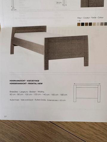 Bed Soulor 90x200 + lattenbodems beschikbaar voor biedingen