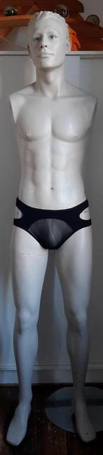 Slip noir ajouré SHEIN taille L, Kleding | Heren, Ondergoed, Ophalen of Verzenden, Zwart, Shein, Slip
