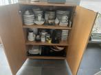 Meubelen, Huis en Inrichting, Kasten | Dressoirs, Ophalen, Met plank(en), Gebruikt, Eikenhout